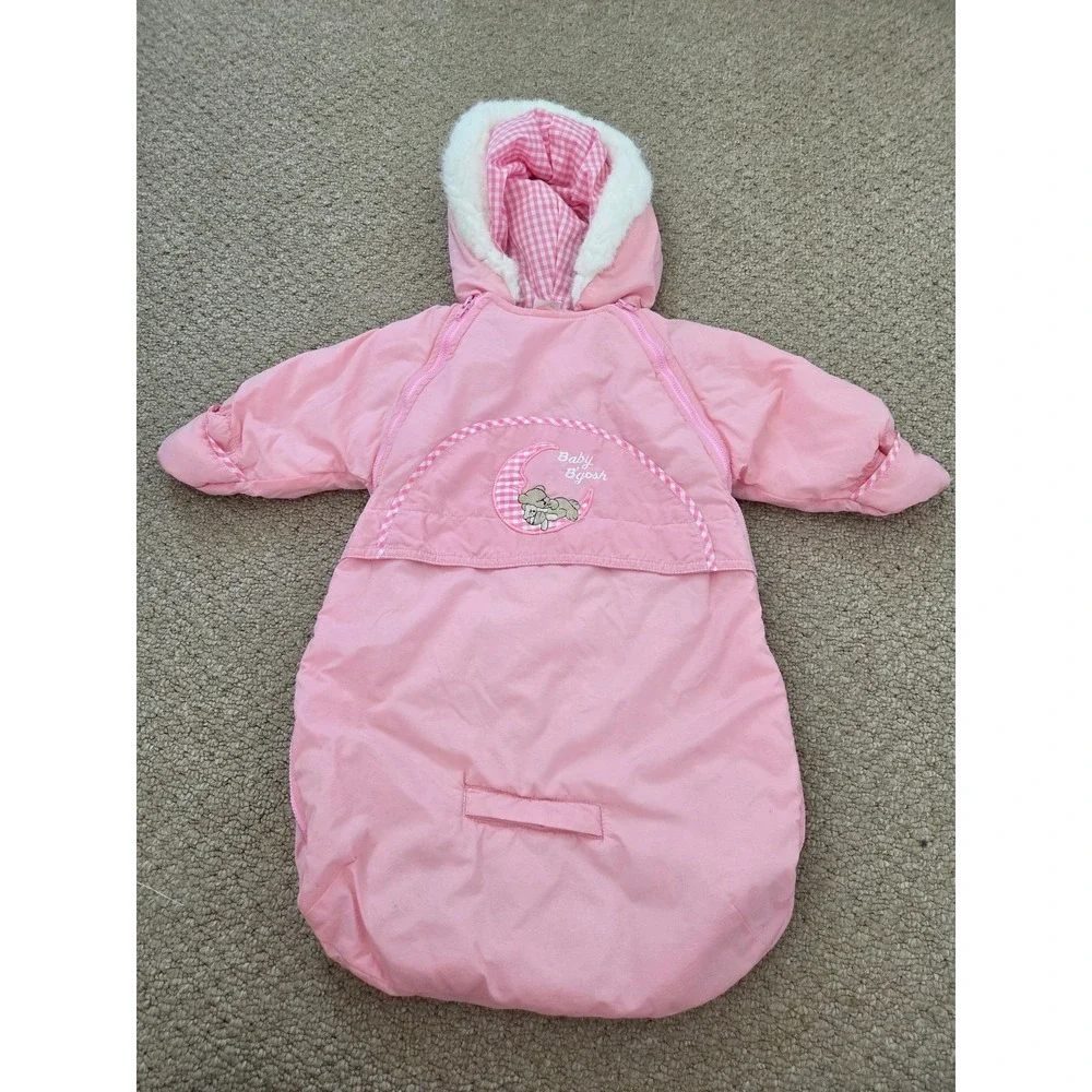 Vintage oskosh b'gosh snowsuit 0-9 mos